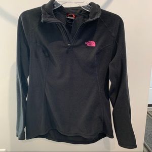 Pink Ribbon North Face Fleece Pull Over